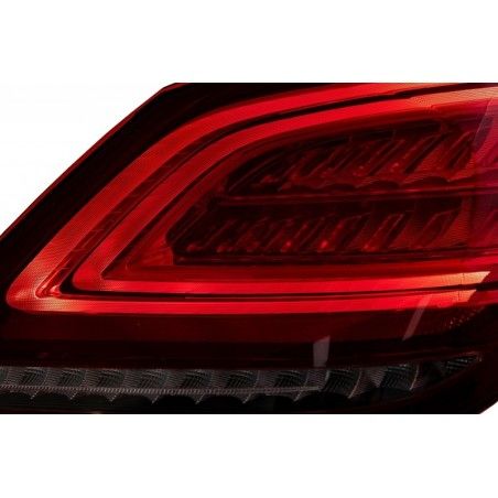 Full LED Taillights suitable for Mercedes C-Class W205 Limousine (2014-2018) Facelift Design, Nouveaux produits kitt