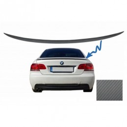 Trunk Boot Lid Spoiler suitable for BMW 3 Series E92 E93 (2006-2012) Coupe Cabrio M3 Design Carbon Film, Nouveaux produits kitt