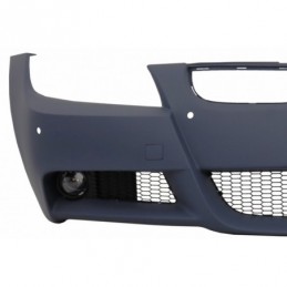 Body Kit suitable for BMW 3 Series E90 (2005-2008) M-Technik Kidney Grilles Double Stripe M Design Piano Black, Nouveaux produit