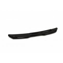 Maxton CENTRAL REAR SPLITTER for BMW X4 M-PACK (with a vertical bar) Gloss Black, MAXTON DESIGN