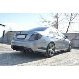 Maxton REAR DIFFUSER v.1 Mercedes C W204 AMG-Line (FACELIFT) , MAXTON DESIGN