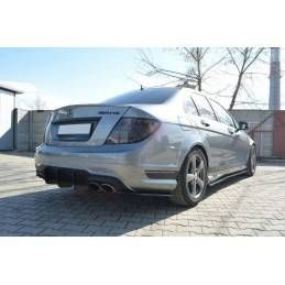 Maxton REAR DIFFUSER v.2 Mercedes C W204 AMG-Line (FACELIFT) , MAXTON DESIGN