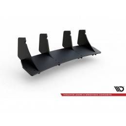 Maxton Racing Durability Rear Diffuser V.2 Audi RS3 8V Sportback Black-Red, MAXTON DESIGN