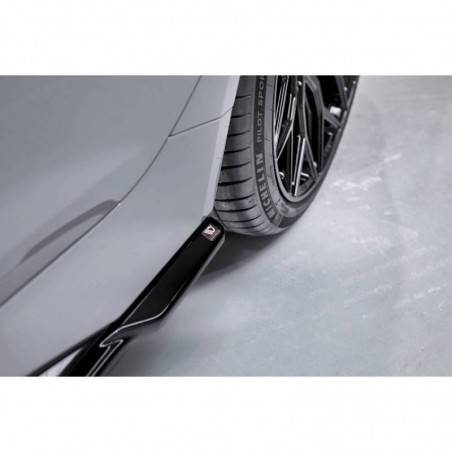 Maxton Side Skirts Diffusers V.1 Audi RS6 C8 / RS7 C8 Gloss Black, MAXTON DESIGN