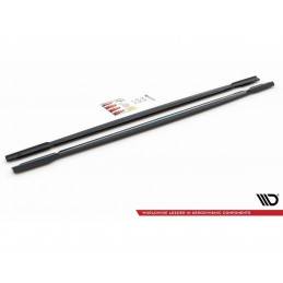 Maxton Side Skirts Diffusers V.1 Audi RS6 C8 / RS7 C8 Gloss Black, MAXTON DESIGN