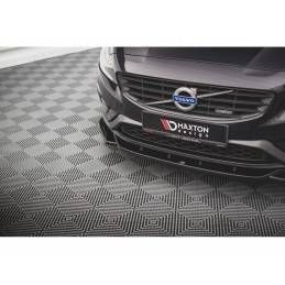 Maxton Front Splitter V.2 Volvo S60 R-Design Mk2 Gloss Black, BOUTIQUE TUNING