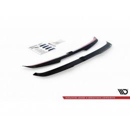 Maxton Spoiler Cap V.2 Audi RS3 / S3 / A3 S-Line Sportback 8Y Gloss Black, MAXTON DESIGN