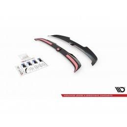 Maxton Spoiler Cap V.2 Audi RS3 / S3 / A3 S-Line Sportback 8Y Gloss Black, MAXTON DESIGN