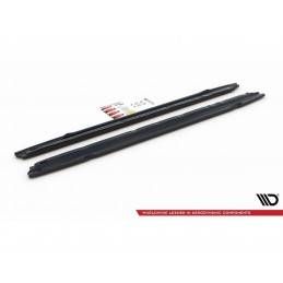 Maxton Side Skirts Diffusers Audi S3 / A3 S-Line 8Y Gloss Black, MAXTON DESIGN