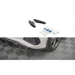 Maxton Rear Side Splitters V.2 Audi S3 Sportback 8Y Gloss Black, MAXTON DESIGN