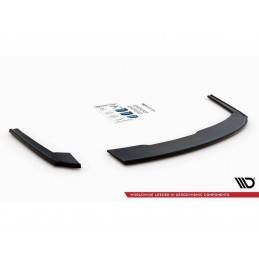 Maxton Rear Side Splitters V.2 Audi A4 S-Line B9 Gloss Black, MAXTON DESIGN