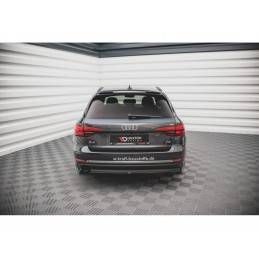 Maxton Rear Side Splitters Audi A4 Avant B9 Gloss Black, MAXTON DESIGN