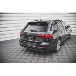 Maxton Rear Side Splitters Audi A4 Avant B9 Gloss Black, MAXTON DESIGN