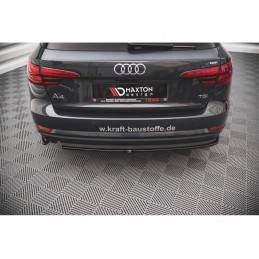 Maxton Rear Side Splitters Audi A4 Avant B9 Gloss Black, MAXTON DESIGN