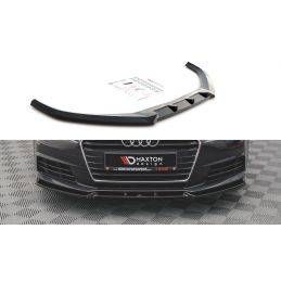 Maxton Front Splitter V.1 Audi A4 B9 Gloss Black, MAXTON DESIGN