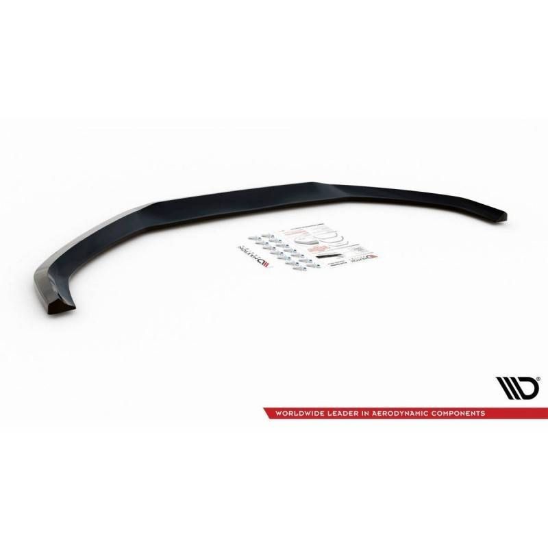 Maxton Front Splitter V.2 Audi A4 B9 Gloss Black, MAXTON DESIGN