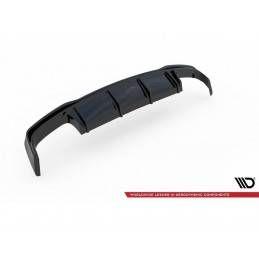 Maxton Rear Valance Audi S6 / A6 S-Line C8 Gloss Black, MAXTON DESIGN