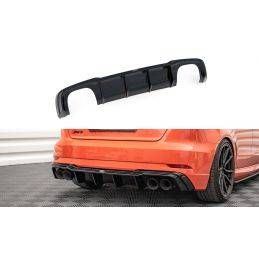 Maxton Rear Valance V.2 Audi RS3 8V Facelift Gloss Black, MAXTON DESIGN