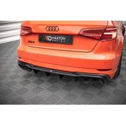 Maxton Rear Valance V.2 Audi RS3 8V Facelift Gloss Black, MAXTON DESIGN