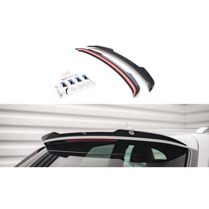 Maxton Spoiler Cap Audi Q3 8U Facelift Gloss Black, MAXTON DESIGN