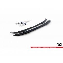 Maxton Spoiler Cap Audi Q3 8U Facelift Gloss Black, MAXTON DESIGN