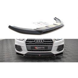 Maxton Front Splitter V.2 Audi Q3 8U Facelift Gloss Black, MAXTON DESIGN