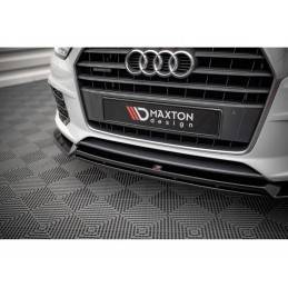 Maxton Front Splitter V.2 Audi Q3 8U Facelift Gloss Black, MAXTON DESIGN