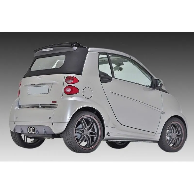 Tuning Rear Diffuser Smart Fortwo 451 Facelift Anniversary Edition  Motordrome Design