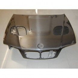 Capot Carbone BMW E46 '98-01 4P. M3 GTR C/T, Serie 3 E46/ M3