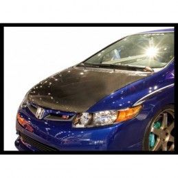 Capot Carbone Honda Civic '06 Coupe, CIVIC