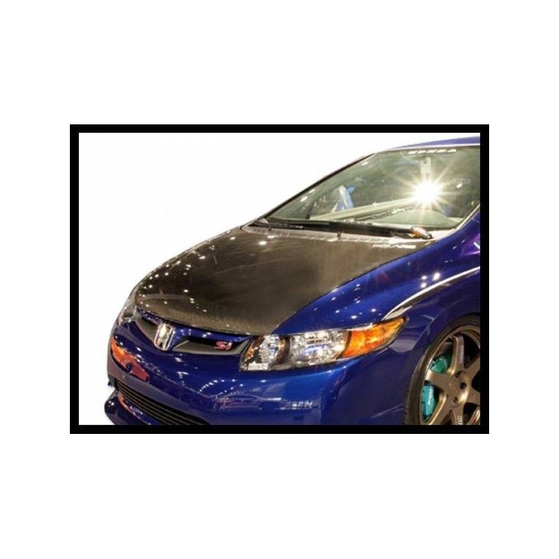 Capot Carbone Honda Civic '06 Coupe, CIVIC