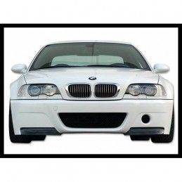 Pare-Choc Avant BMW E46 M3 ABS Avec Pointe Carbone Look CSL, Serie 3 E46/ M3