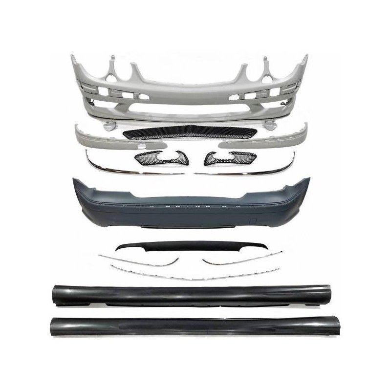 Kit De Carrosserie Mercedes W211?02-06 Look AMG E55 ABS, Classe E W211