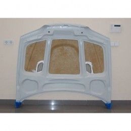 Capot En Fibre BMW E46 '98-01 2P Look M3, Serie 3 E46/ M3