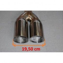 Echappement BMW E60 M5 Round Slant Tip, Serie 5 E60/ E61