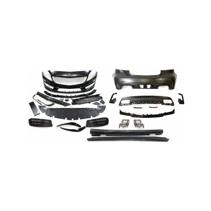 Kit De Carrosserie Mercedes W176 A45 2012-2015 Look AMG Sensor, Classe A W176