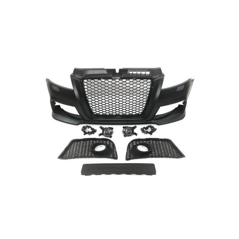 Pare-Choc Avant Audi A3 Et Sportback 09-12 RS3 ABS Brouillard, A3/ S3/ RS3 8P