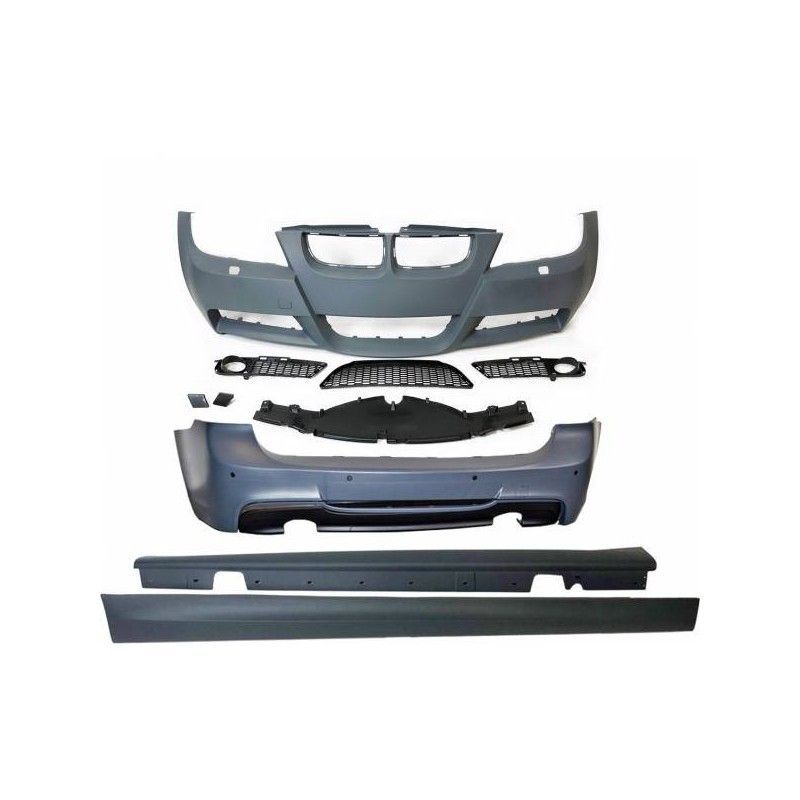 Kit De Carrosserie BMW E91 2005-2008 Look M-Tech 2 Sorties ABS, Serie 3 E90/ E91