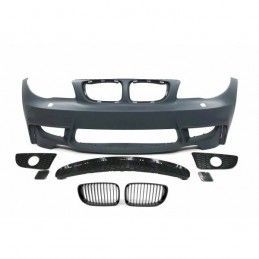 Pare-Choc Avant BMW E82/E88/E87/E81 Look M1, Serie 1 E81/ E82/ E87/ E88