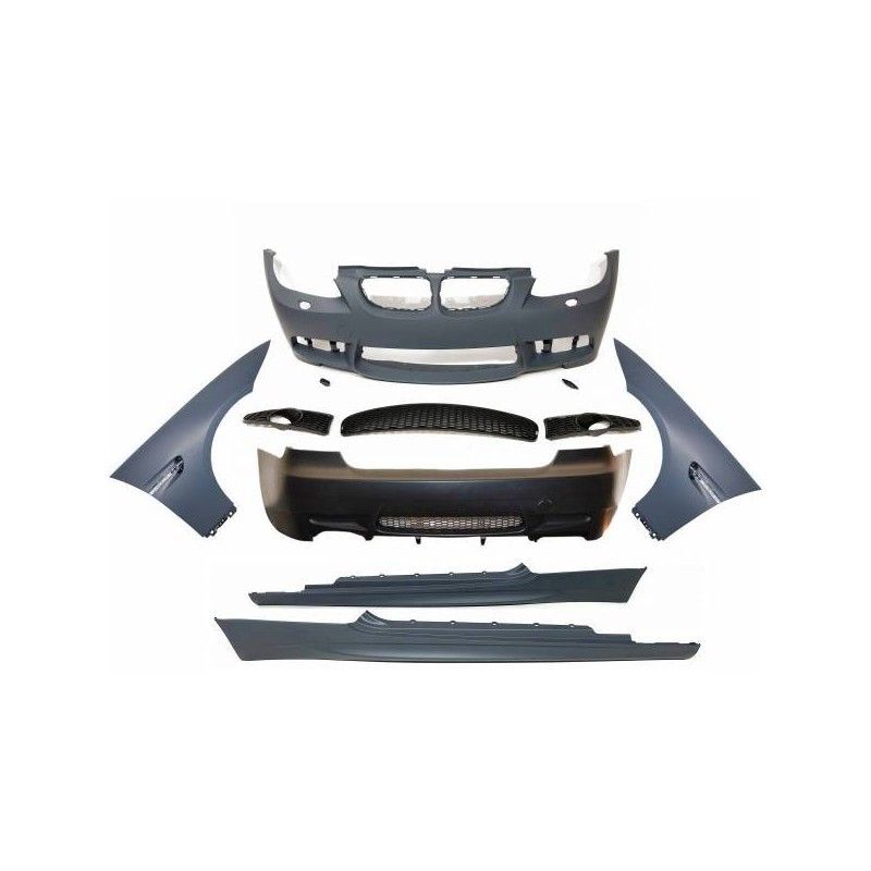 Kit De Carrosserie BMW E92 / E93 06-09 Look M3 Ailette, Serie 3 E92/ E93/ M3