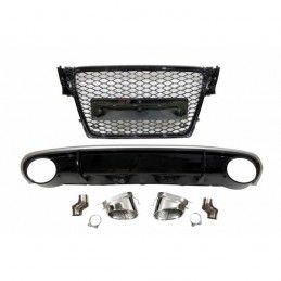 Kit De Carrosserie Audi A4 Look RS4 B8 2009-2012, A4/S4 B8