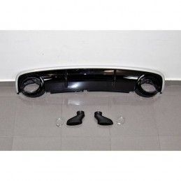 Diffuseur Arrière Audi A6 Sedan / Avant C6 2004-2008 Look RS6 ABS, Audi