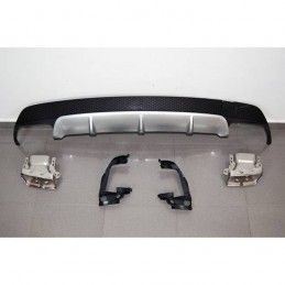 Diffuseur Arrière Mercedes CLA W117 2013-2018 4P/SW Look A45 ABS, Mercedes