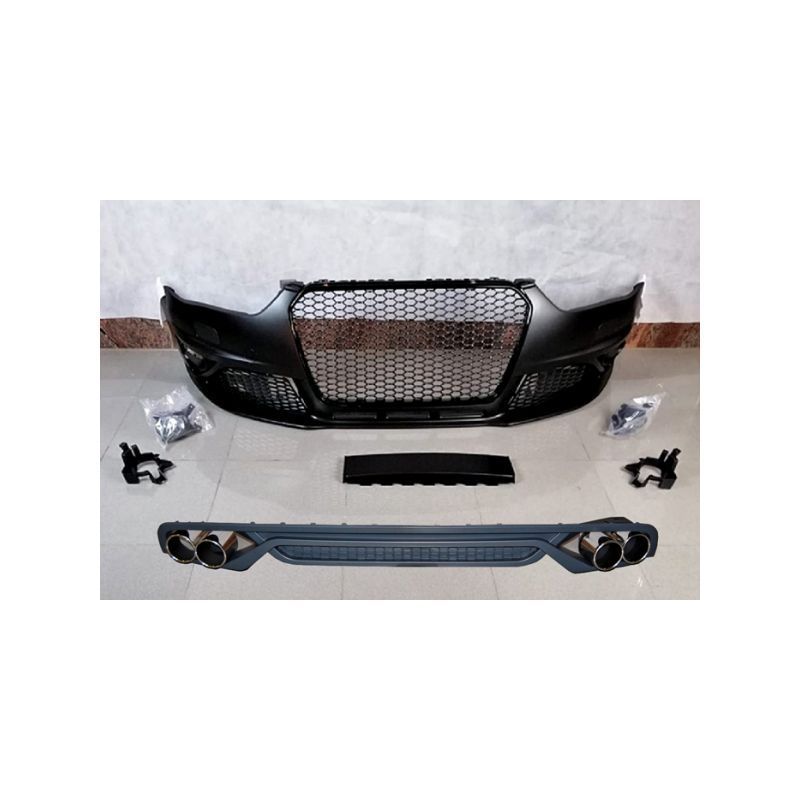 Kit De Carrosserie Audi A4 13-16 Look RS4 B8.5, Audi Kit De Carrosserie Audi A4 13-16 Look RS4 B8.5, Audi