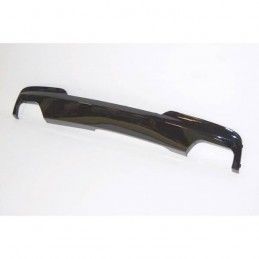 Diffuseur Arrière BMW F10 / F11 12-16 2 Sortie double Noir brillant, Bmw