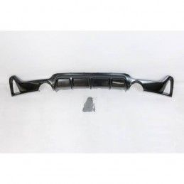 Diffuseur Arrière BMW F32 / F33 / F36 Look M Performance 2 Sorties Noir brillant, Bmw