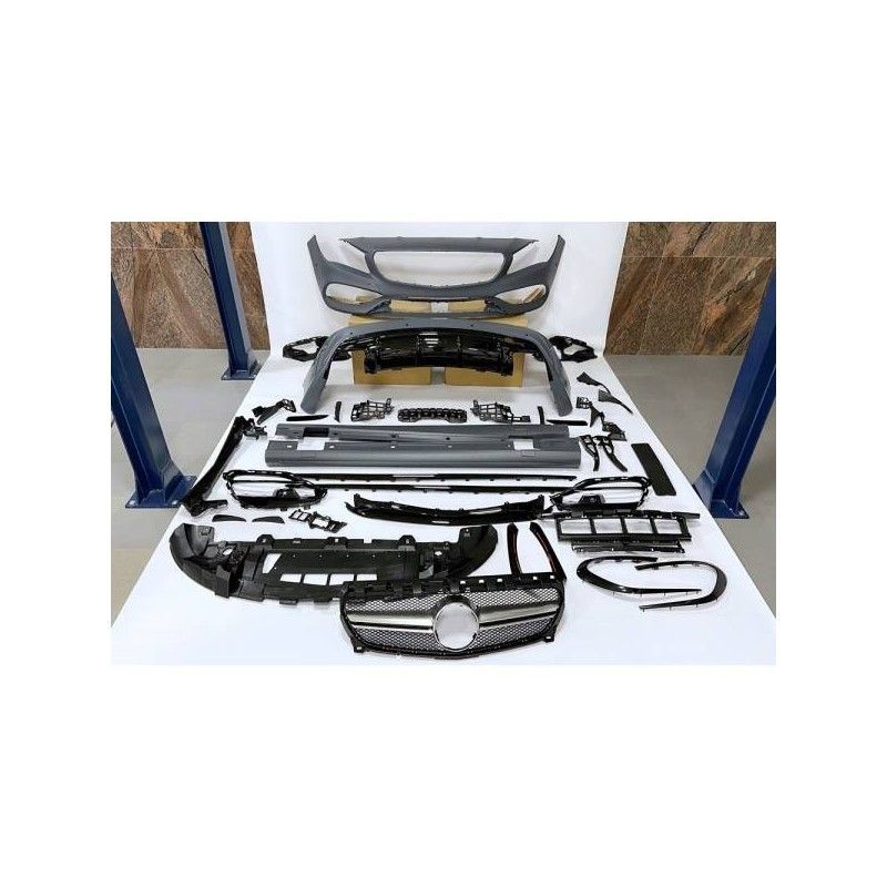 Kit De Carrosserie Mercedes W117 2013-2018 4P / SW LCI Look AMG A45 II Calandre, MERCEDES