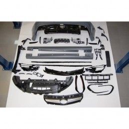 Kit De Carrosserie Mercedes W117 2013-2018 4P / SW LCI Look AMG A45 II Calandre, MERCEDES