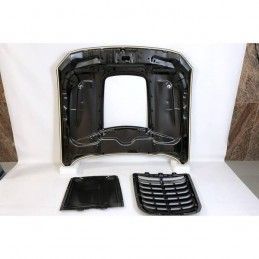 Capot Ford Mustang Look GT500 18-20 Aluminium, Ford
