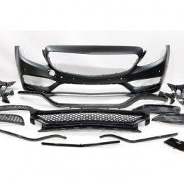 Pare - Choc Avant Mercedes W205 2014-2018 2P / 4P / SW look AMG C63, Mercedes